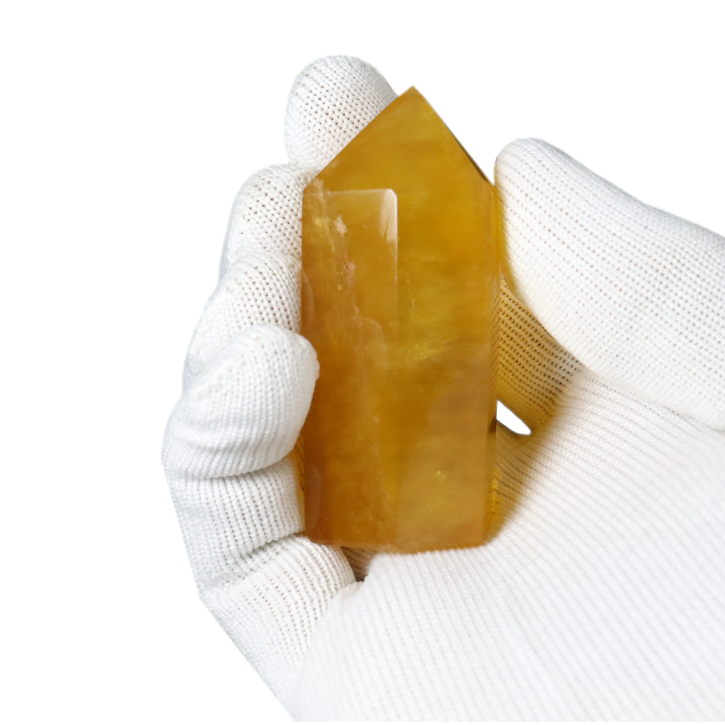 Yellow Fluorite Tower