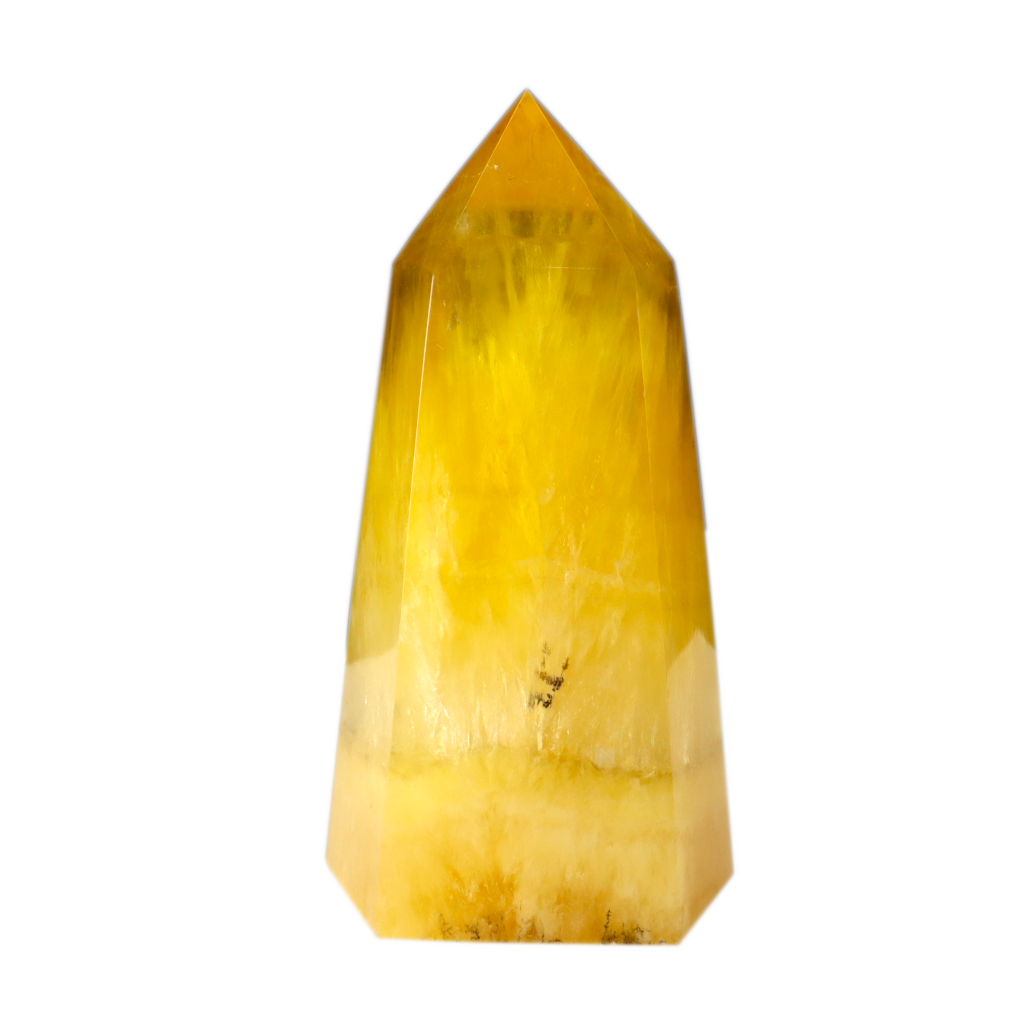 Yellow Fluorite Tower