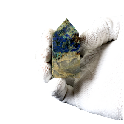 Azurite Malachite Tower