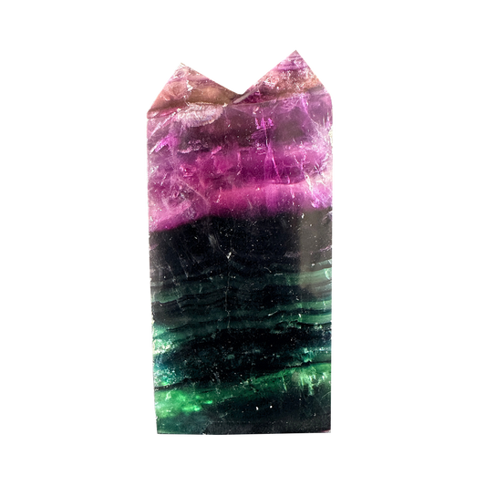 Double Point Multi Fluorite Twin Tower