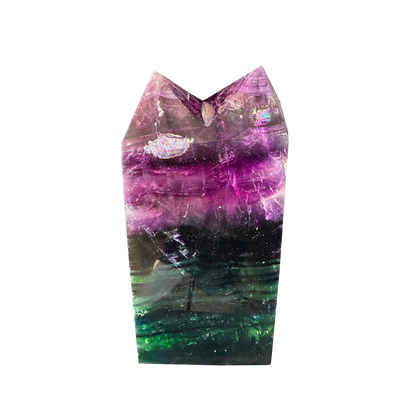 Double Point Multi Fluorite Twin Tower