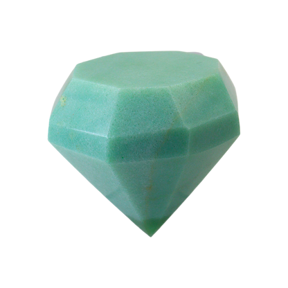 Diamond-Shaped Green Aventurine