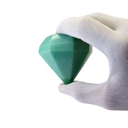 Diamond-Shaped Green Aventurine