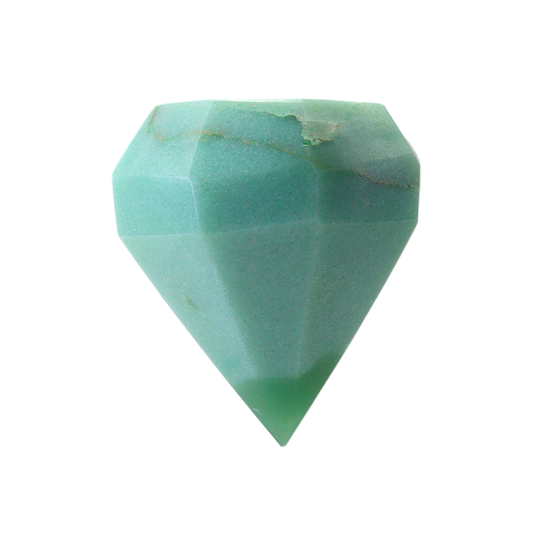 Diamond-Shaped Green Aventurine