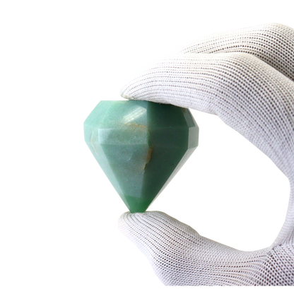 Diamond-Shaped Green Aventurine
