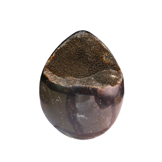 Septarian Agate with Calcite