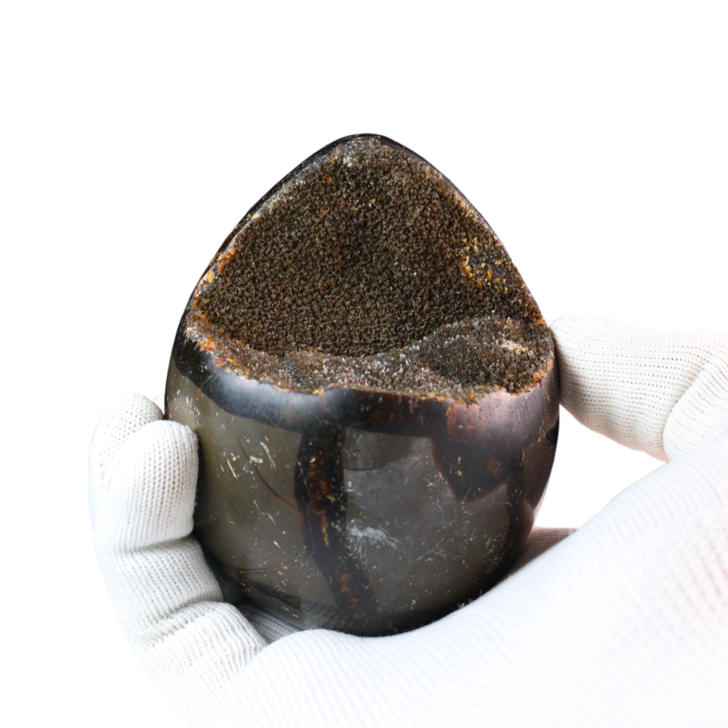 Septarian Agate with Calcite