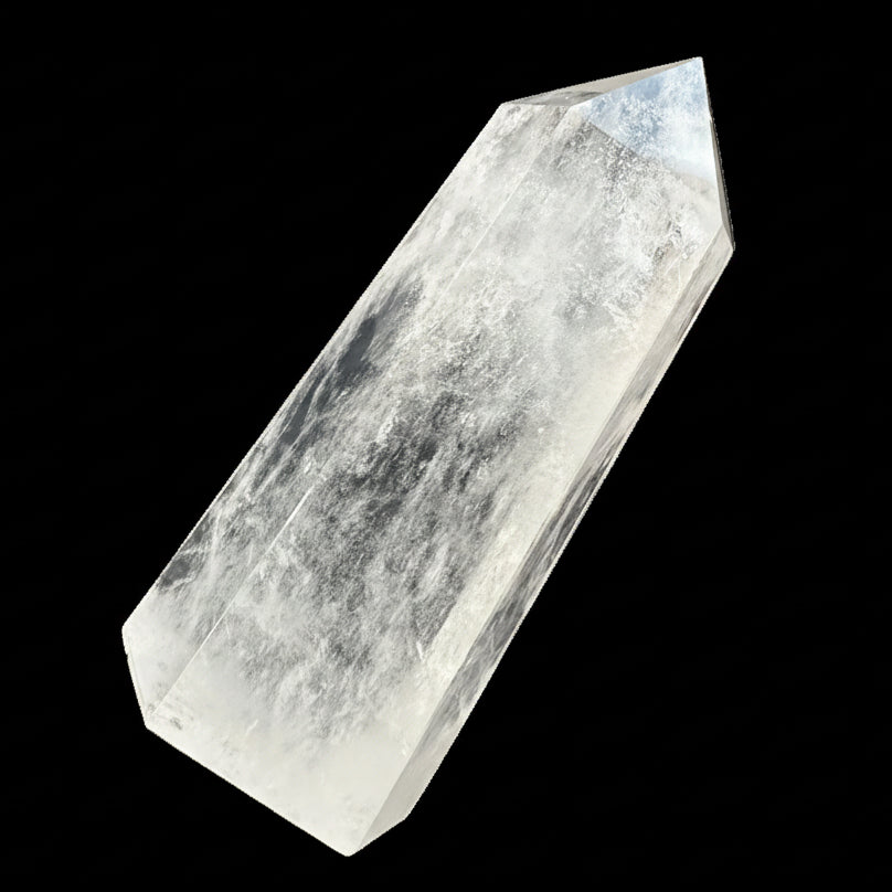 Clear Quartz Tower