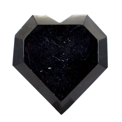 Black Tourmaline Heart