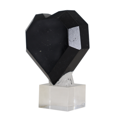 Black Tourmaline Heart