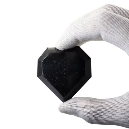 Black Tourmaline Heart
