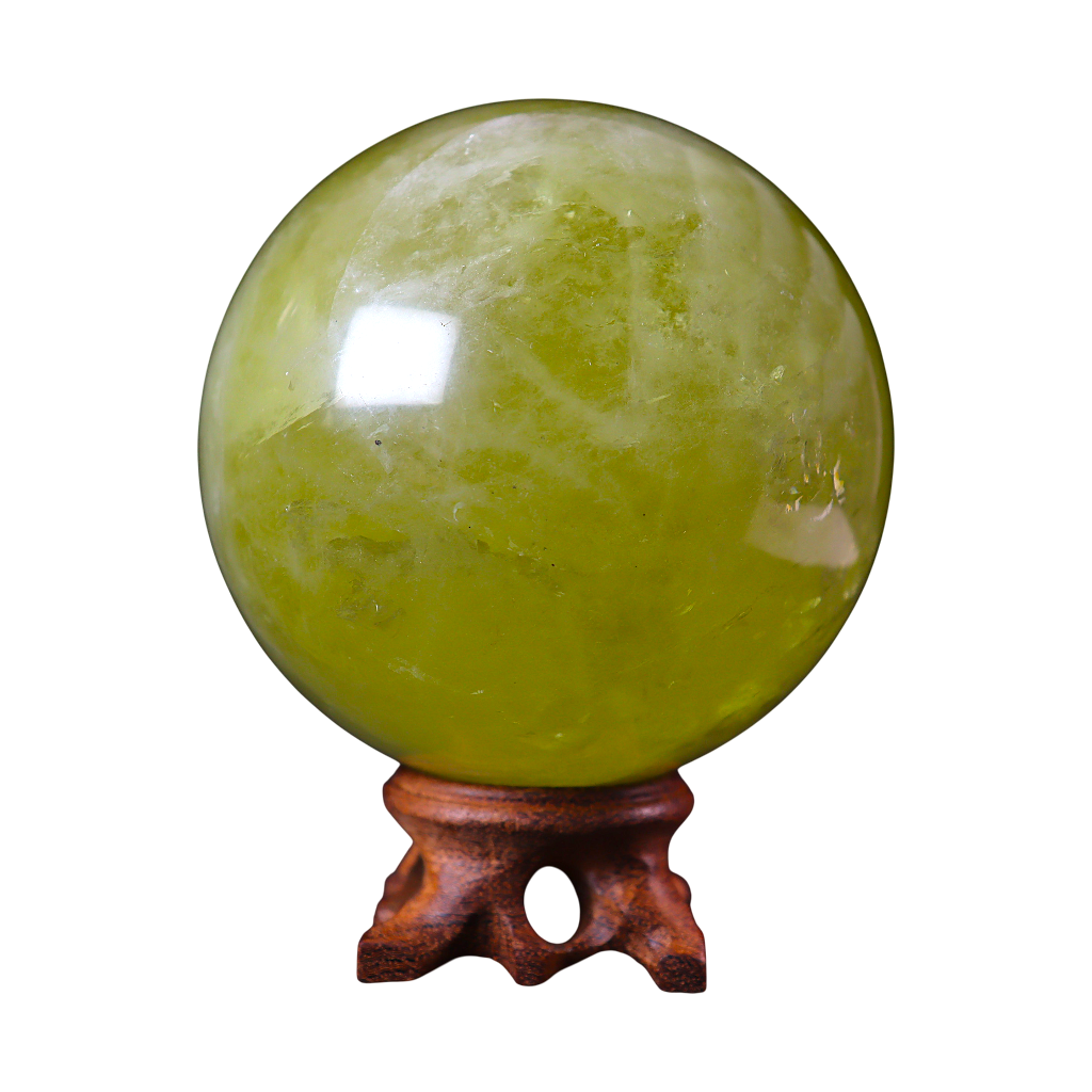 Lemon Quartz Sphere