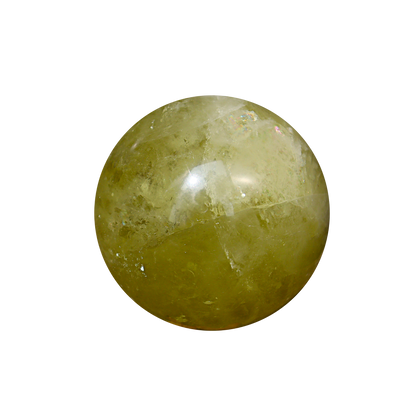 Lemon Quartz Sphere