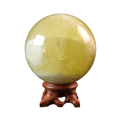 Lemon Quartz Sphere