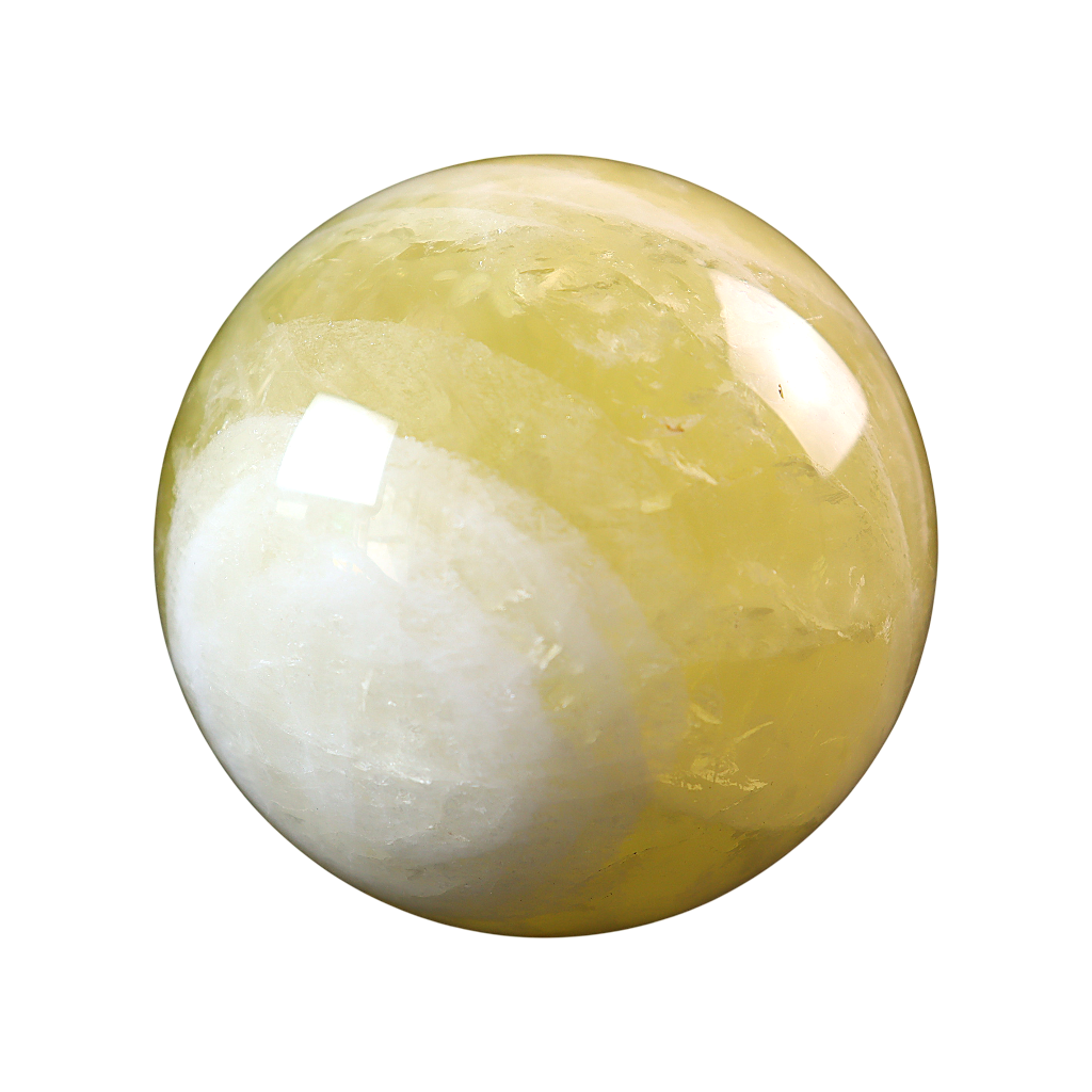 Lemon Quartz Sphere