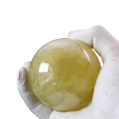 Lemon Quartz Sphere
