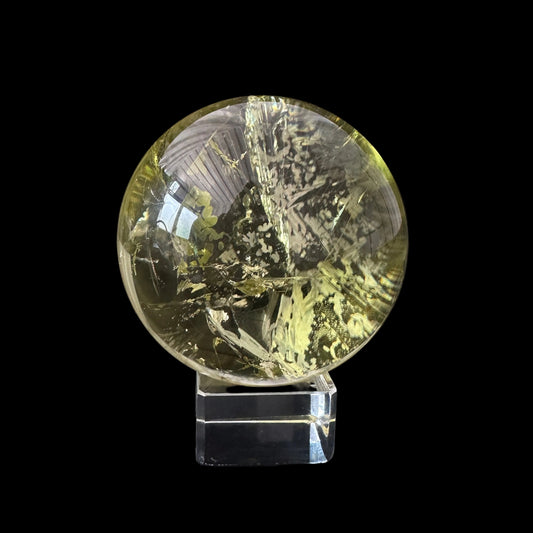 Lemon Quartz Sphere