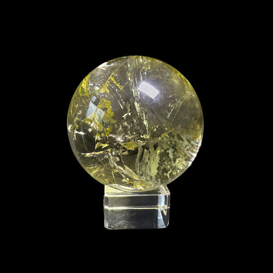 Lemon Quartz Sphere