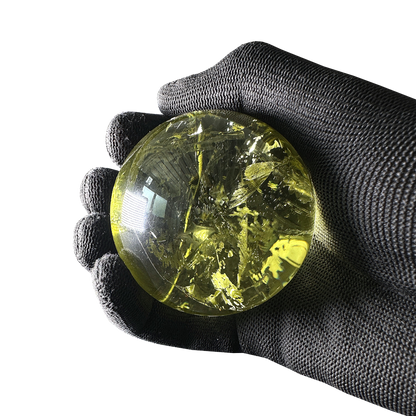 Lemon Quartz Sphere