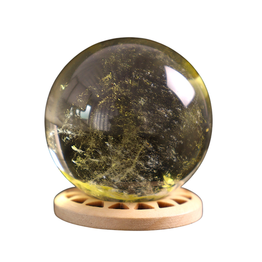 Lemon Quartz Sphere