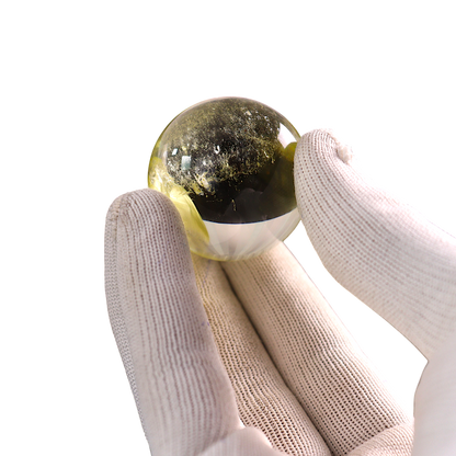 Lemon Quartz Sphere