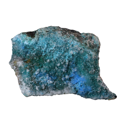 Chrysocolla with Calcite