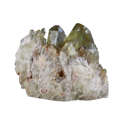 Lemon Smoky Quartz Cluster