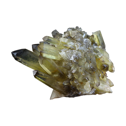 Lemon Smoky Quartz Cluster
