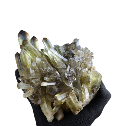 Lemon Smoky Quartz Cluster
