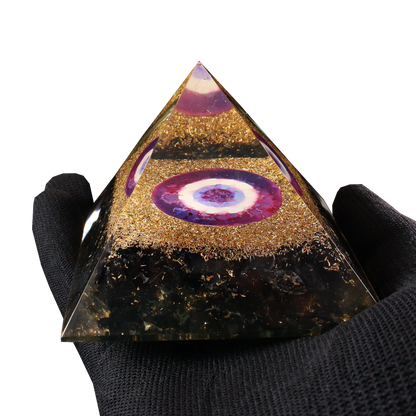 Black Tourmaline Pyramid