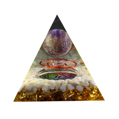 Amethyst Sphere  Pyramid