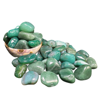 Dyed Green Agate