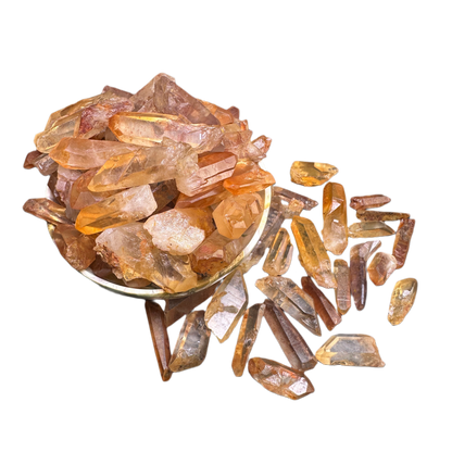 Tangerine quartz