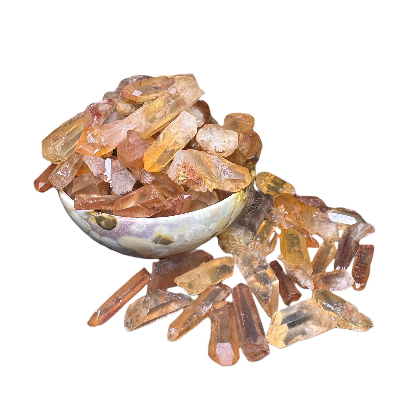 Tangerine quartz