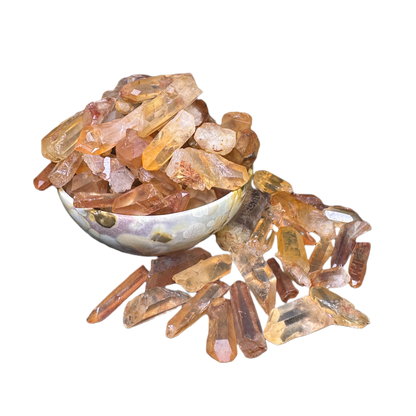 Tangerine quartz