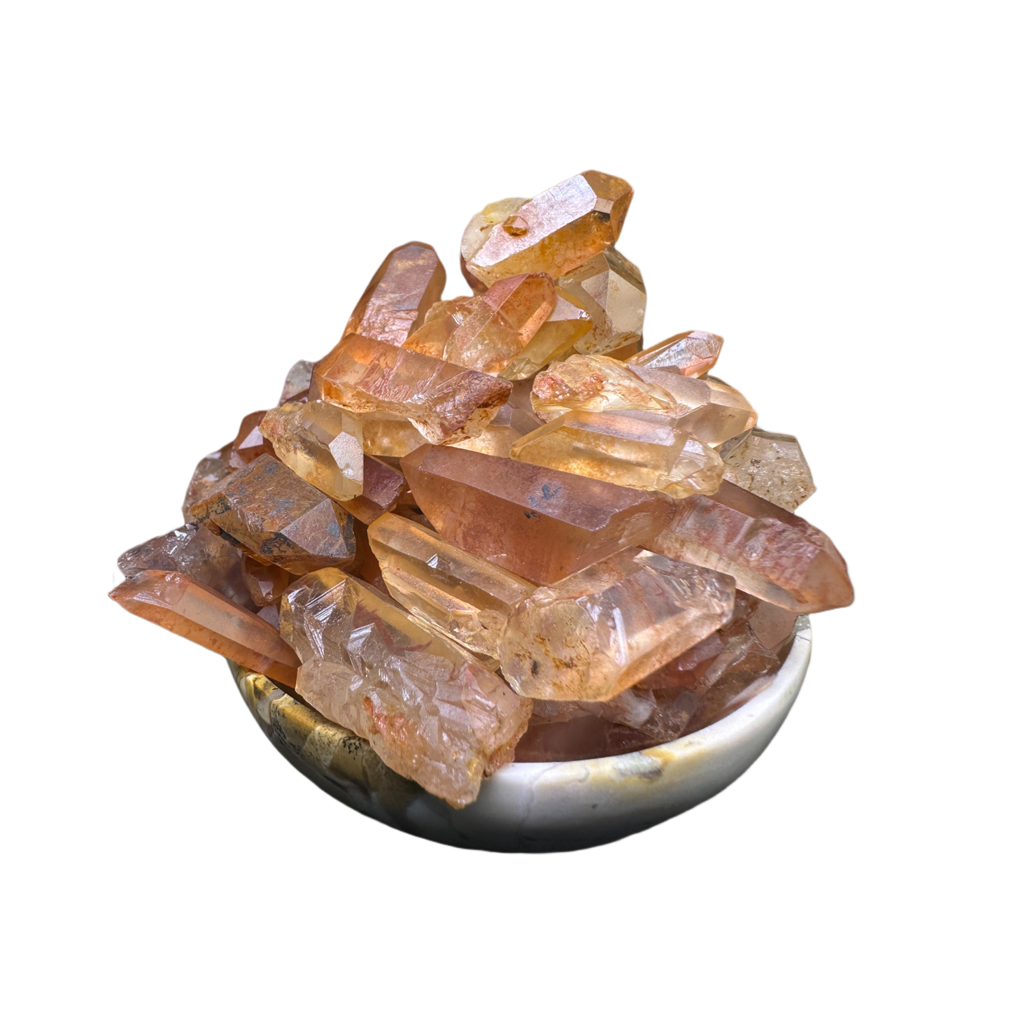 Tangerine quartz