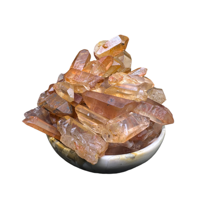 Tangerine quartz