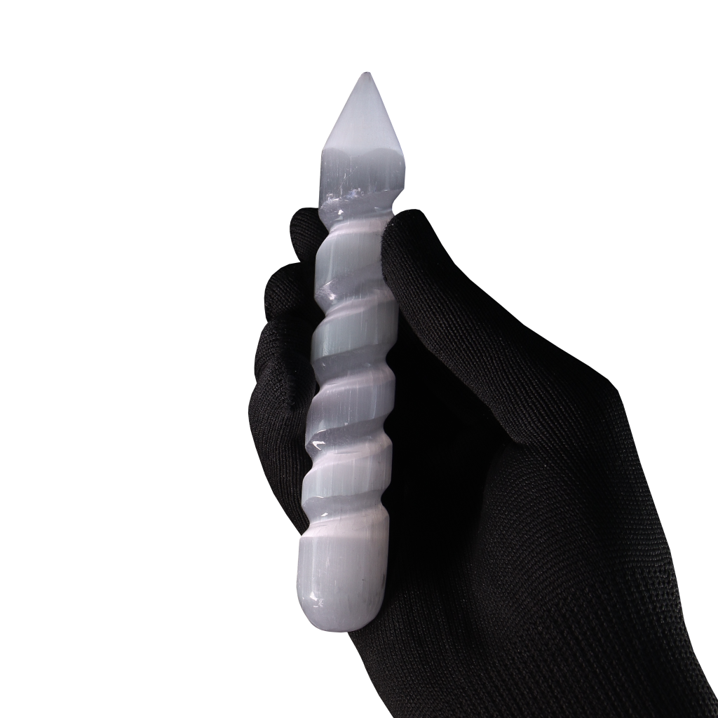 Selenite Wand
