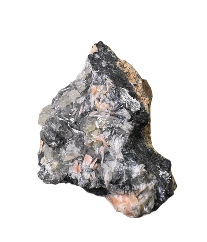 Galena with Barite & Calcite