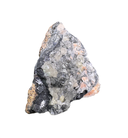 Galena with Barite & Calcite