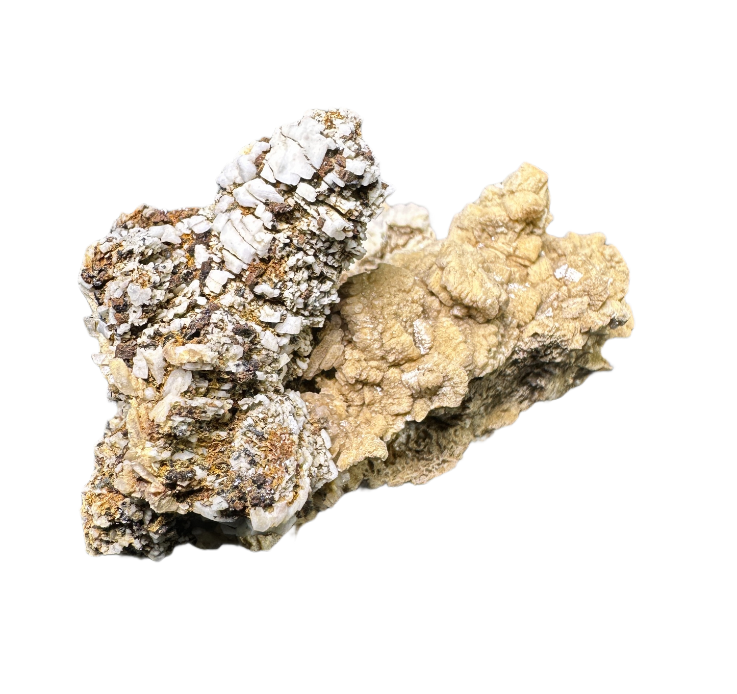 Schorl on Feldspar