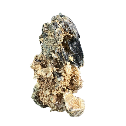 Schorl on Feldspar