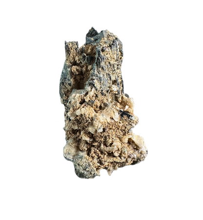 Schorl on Feldspar