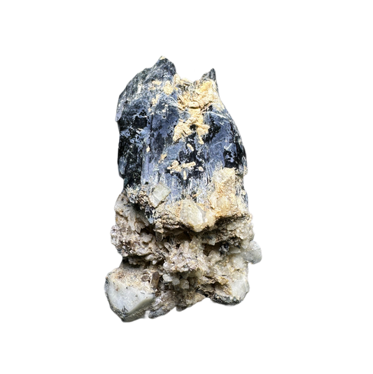Schorl on Feldspar