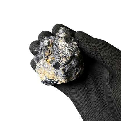 Schorl on Feldspor With Baryte