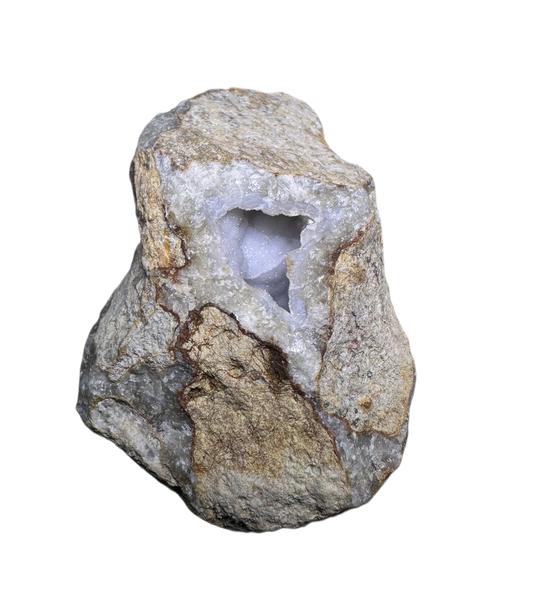 Quartz Var chalcedony. Blue holly agate