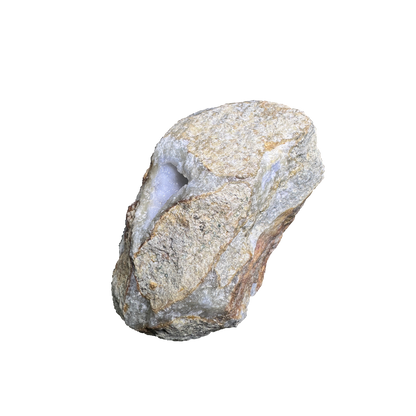 Quartz Var chalcedony. Blue holly agate