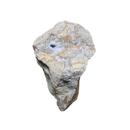 Quartz Var chalcedony. Blue holly agate