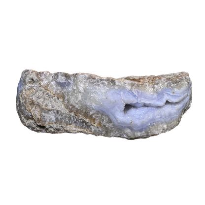 Quartz Var chalcedony. Blue holly agate