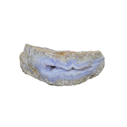 Quartz Var chalcedony. Blue holly agate
